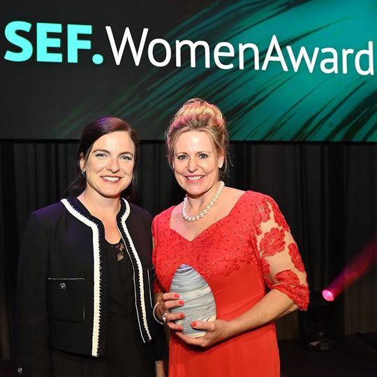 SEF.WomenAward pour Brigitte Breisacher !