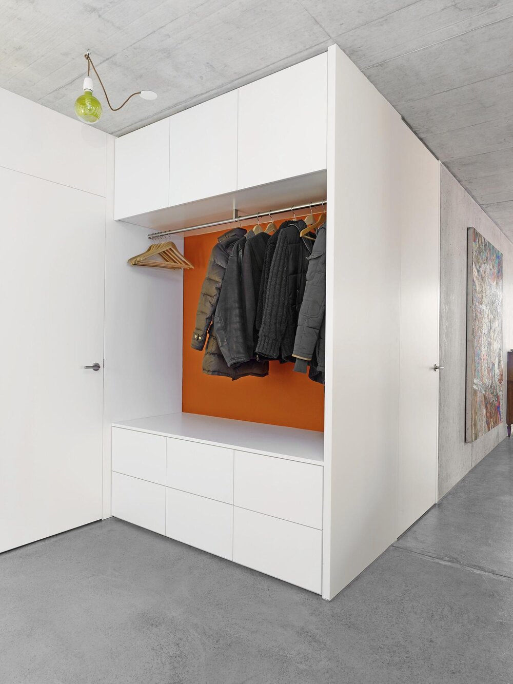 Einige Garderobe-Impressionen