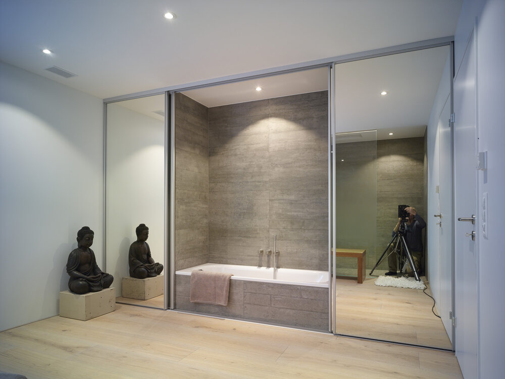 Sliding doors as room dividers