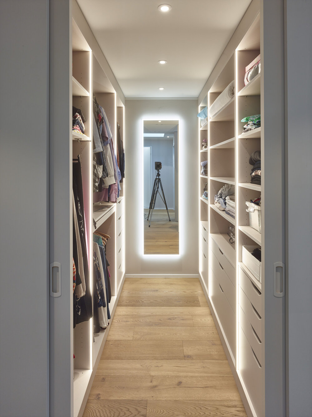 Sliding doors as room dividers